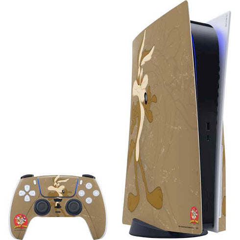 Looney Tunes Wile E Coyote Double PS5 Bundle Skin