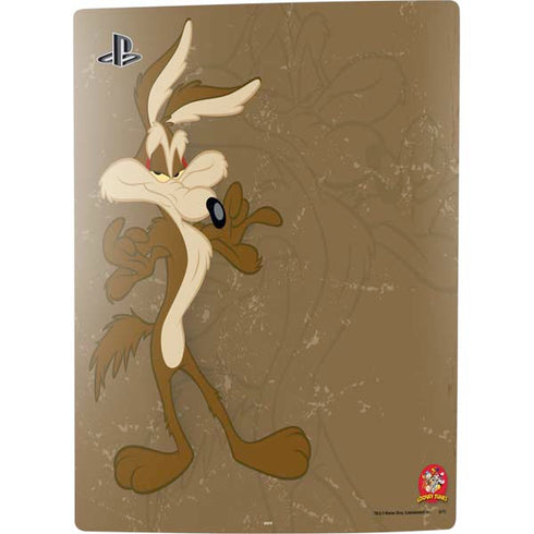 Looney Tunes Wile E Coyote Double PS5 Console Skin