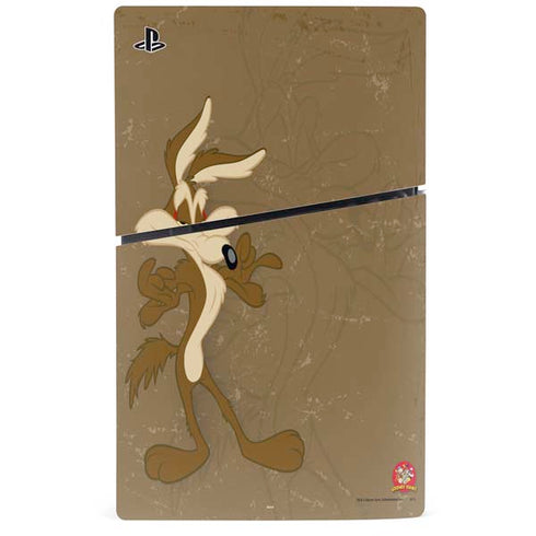 Looney Tunes Wile E Coyote Double PS5 Slim Digital Edition Bundle Skin