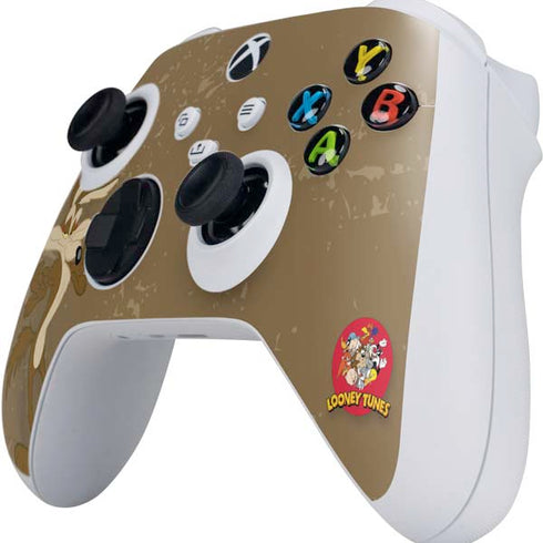 Looney Tunes Wile E Coyote Double Xbox Series S Controller Skin