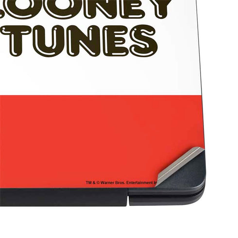 Looney Tunes Wile E Coyote Red Stripes Dell Vostro Skin