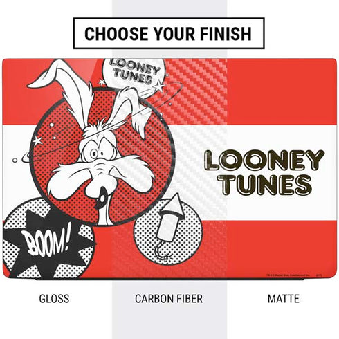 Looney Tunes Wile E Coyote Red Stripes Dell Vostro Skin