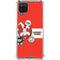 Looney Tunes Wile E Coyote Red Stripes Galaxy A12 Clear Case