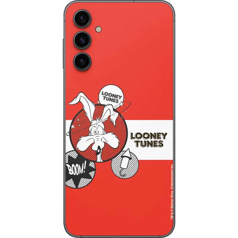 Looney Tunes Wile E Coyote Red Stripes Galaxy A14 5G Skin