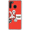Looney Tunes Wile E Coyote Red Stripes Galaxy A21 Clear Case