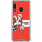 Looney Tunes Wile E Coyote Red Stripes Galaxy A30 Clear Case