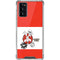 Looney Tunes Wile E Coyote Red Stripes Galaxy Note20 5G Clear Case