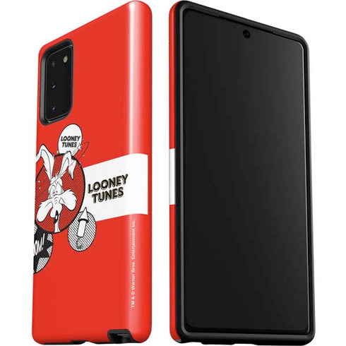 Looney Tunes Wile E Coyote Red Stripes Galaxy Note20 5G Pro Case