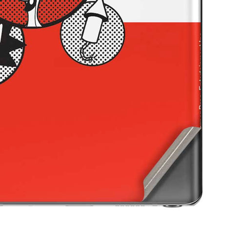 Looney Tunes Wile E Coyote Red Stripes Galaxy Note20 5G Skin