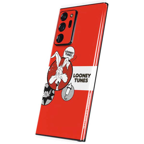 Looney Tunes Wile E Coyote Red Stripes Galaxy Note20 Ultra 5G Skin