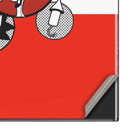 Looney Tunes Wile E Coyote Red Stripes Galaxy Note20 Ultra 5G Skin