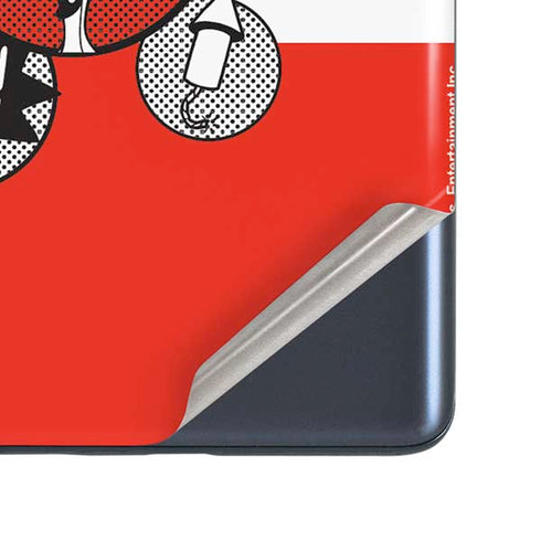 Looney Tunes Wile E Coyote Red Stripes Galaxy S20 Fan Edition Skin