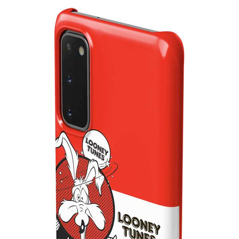 Looney Tunes Wile E Coyote Red Stripes Galaxy S20 Lite Case