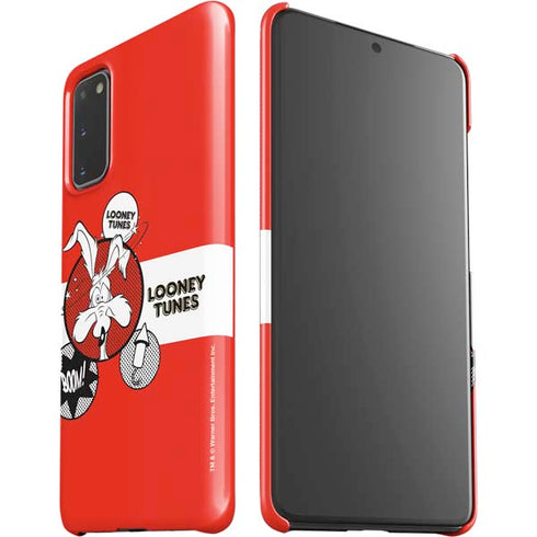 Looney Tunes Wile E Coyote Red Stripes Galaxy S20 Lite Case
