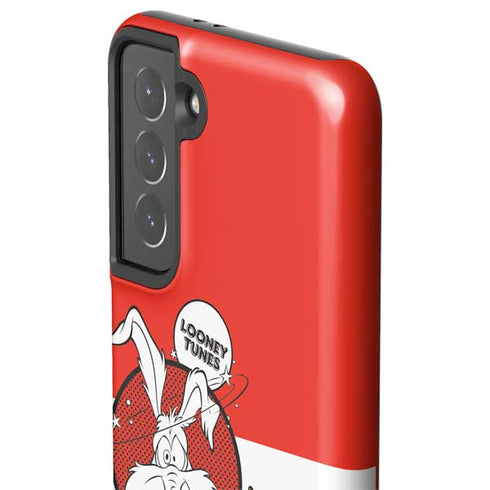 Looney Tunes Wile E Coyote Red Stripes Galaxy S21 5G Pro Case