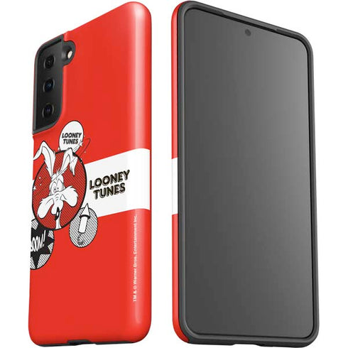 Looney Tunes Wile E Coyote Red Stripes Galaxy S21 FE Pro Case