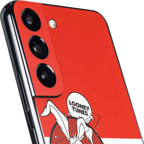 Looney Tunes Wile E Coyote Red Stripes Galaxy S22 Plus Skin
