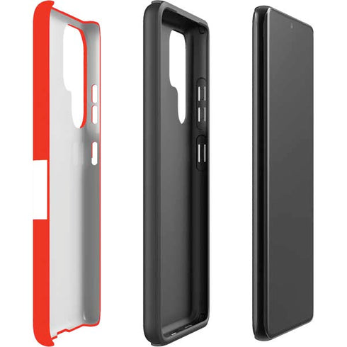 Looney Tunes Wile E Coyote Red Stripes Galaxy S22 Ultra Pro Case