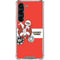 Looney Tunes Wile E Coyote Red Stripes Galaxy S23 Clear Case