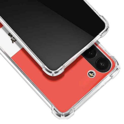Looney Tunes Wile E Coyote Red Stripes Galaxy S23 Clear Case