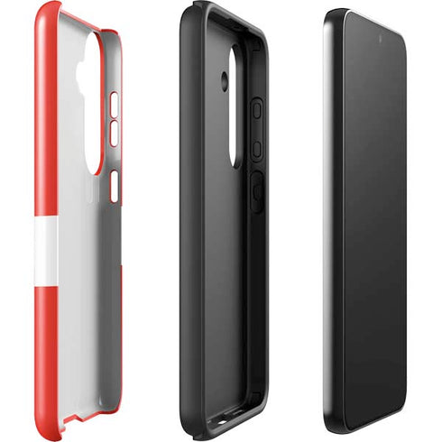 Looney Tunes Wile E Coyote Red Stripes Galaxy S24 Plus Impact Case