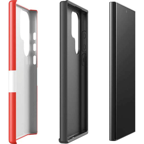 Looney Tunes Wile E Coyote Red Stripes Galaxy S24 Ultra Impact Case