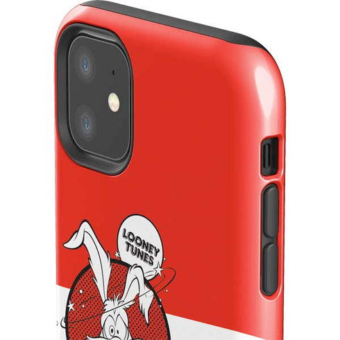 Looney Tunes Wile E Coyote Red Stripes iPhone 11 Impact Case
