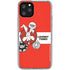 Looney Tunes Wile E Coyote Red Stripes iPhone 11 Pro Clear Case