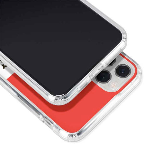 Looney Tunes Wile E Coyote Red Stripes iPhone 11 Pro Clear Case
