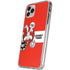 Looney Tunes Wile E Coyote Red Stripes iPhone 11 Pro Clear Case
