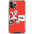 Looney Tunes Wile E Coyote Red Stripes iPhone 11 Pro Max Clear Case