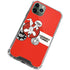 Looney Tunes Wile E Coyote Red Stripes iPhone 11 Pro Max Clear Case