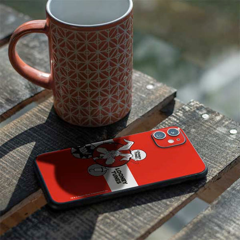 Looney Tunes Wile E Coyote Red Stripes iPhone 11 Skin