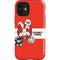 Looney Tunes Wile E Coyote Red Stripes iPhone 12 Mini Impact Case