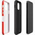Looney Tunes Wile E Coyote Red Stripes iPhone 12 Mini Impact Case