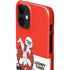 Looney Tunes Wile E Coyote Red Stripes iPhone 12 Mini Lite Case