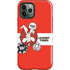 Looney Tunes Wile E Coyote Red Stripes iPhone 12 Pro Impact Case