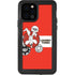 Looney Tunes Wile E Coyote Red Stripes iPhone 12 Pro Waterproof Case