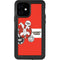 Looney Tunes Wile E Coyote Red Stripes iPhone 12 Waterproof Case