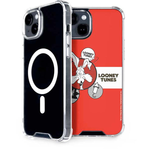 Looney Tunes Wile E Coyote Red Stripes iPhone 13 MagSafe Case