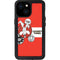Looney Tunes Wile E Coyote Red Stripes iPhone 13 Mini Waterproof Case