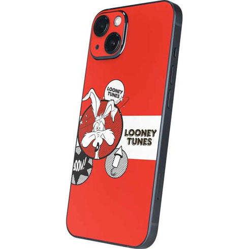 Looney Tunes Wile E Coyote Red Stripes iPhone 13 Skin