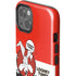 Looney Tunes Wile E Coyote Red Stripes iPhone 14 Plus Impact Case