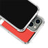 Looney Tunes Wile E Coyote Red Stripes iPhone 15 Pro Clear Case