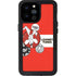Looney Tunes Wile E Coyote Red Stripes iPhone 14 Pro Max Waterproof Case