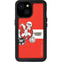 Looney Tunes Wile E Coyote Red Stripes iPhone 15 Waterproof Case