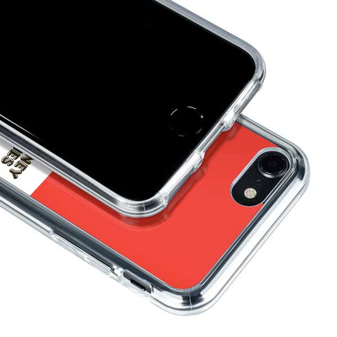Looney Tunes Wile E Coyote Red Stripes iPhone SE (2nd & 3rd Gen) Clear Case