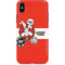Looney Tunes Wile E Coyote Red Stripes iPhone X Pro Case