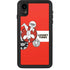 Looney Tunes Wile E Coyote Red Stripes iPhone XR Waterproof Case