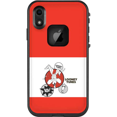 Looney Tunes Wile E Coyote Red Stripes LifeProof Fre iPhone Skin